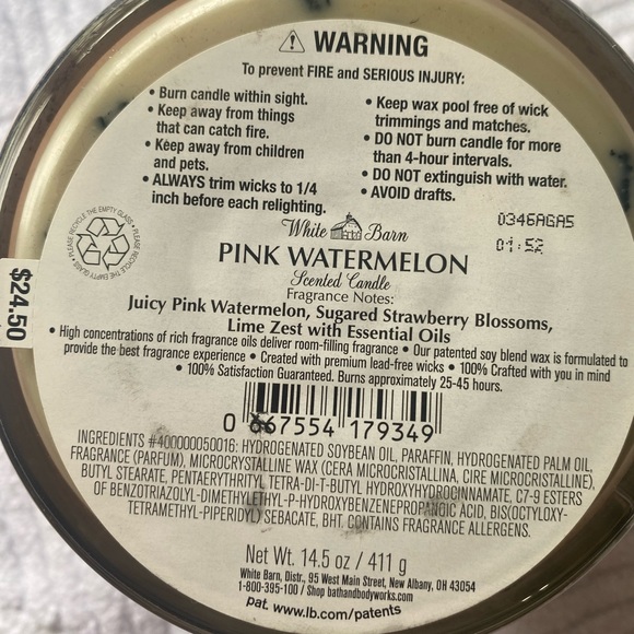 3/$13 pink watermelon wax melts - Picture 4 of 4